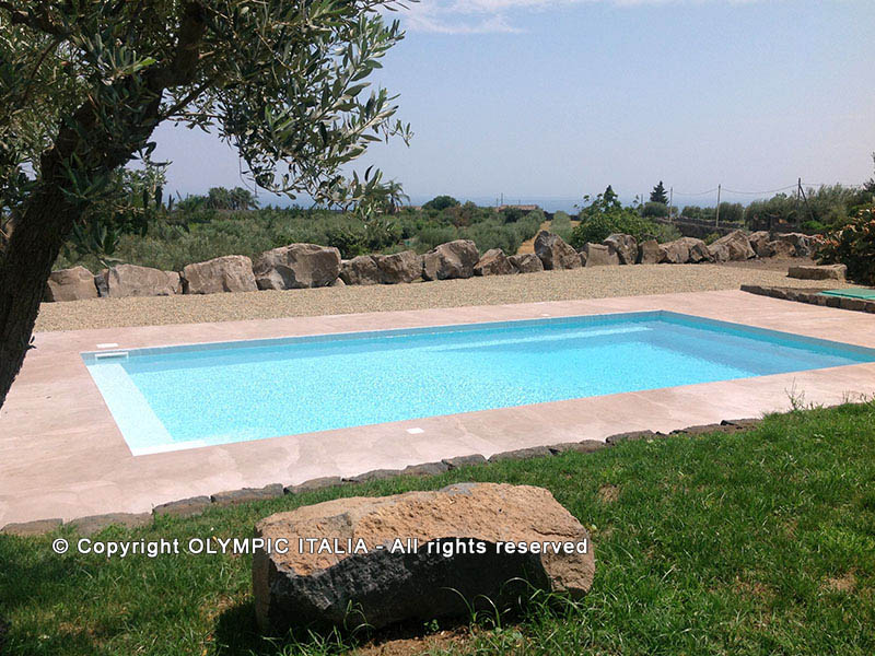 Costruzione piscina prefabbricata Catania